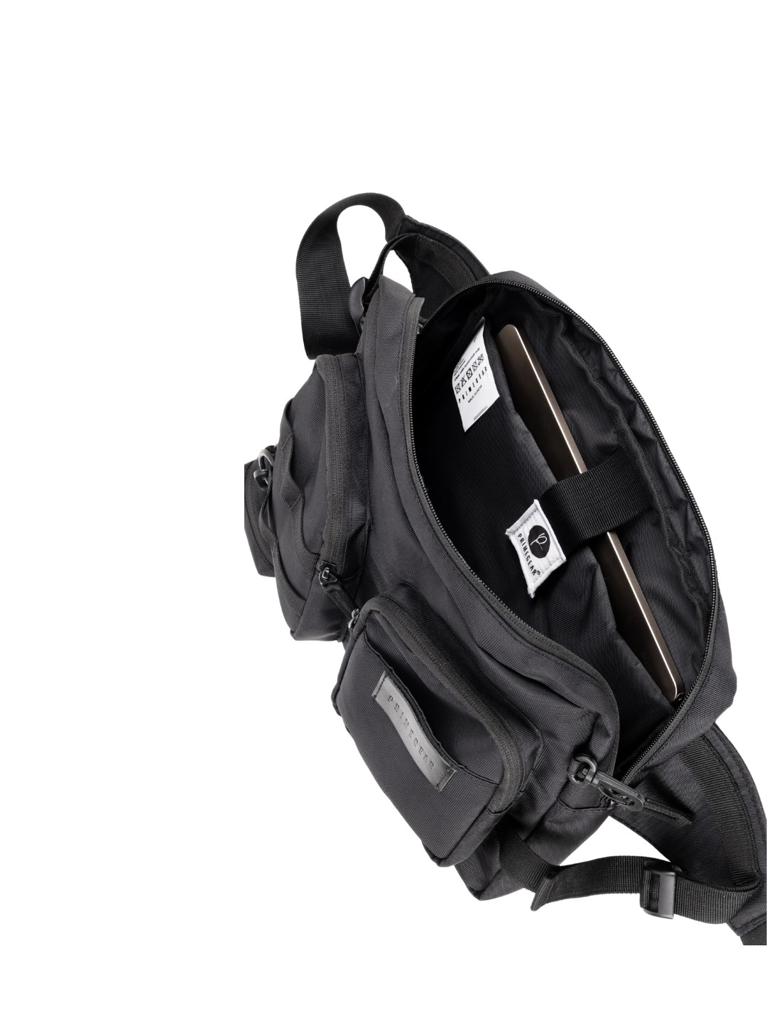 Essential Polo Tee — Black thumbnail 6