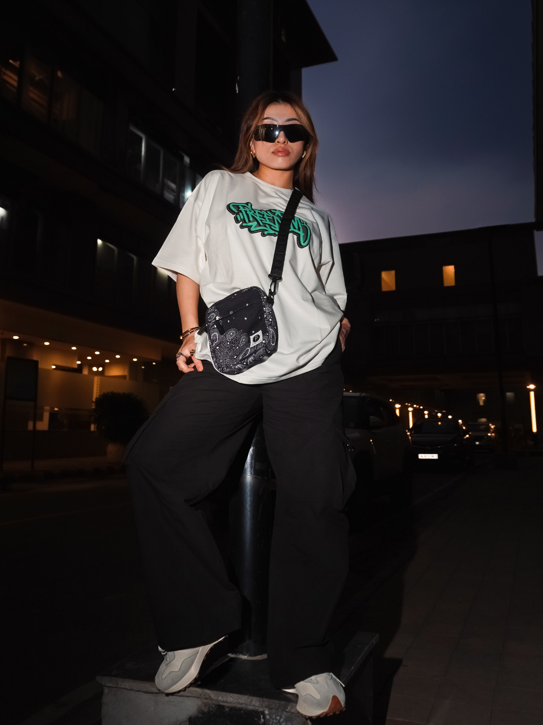 Sling Bag — Black Bold thumbnail 4